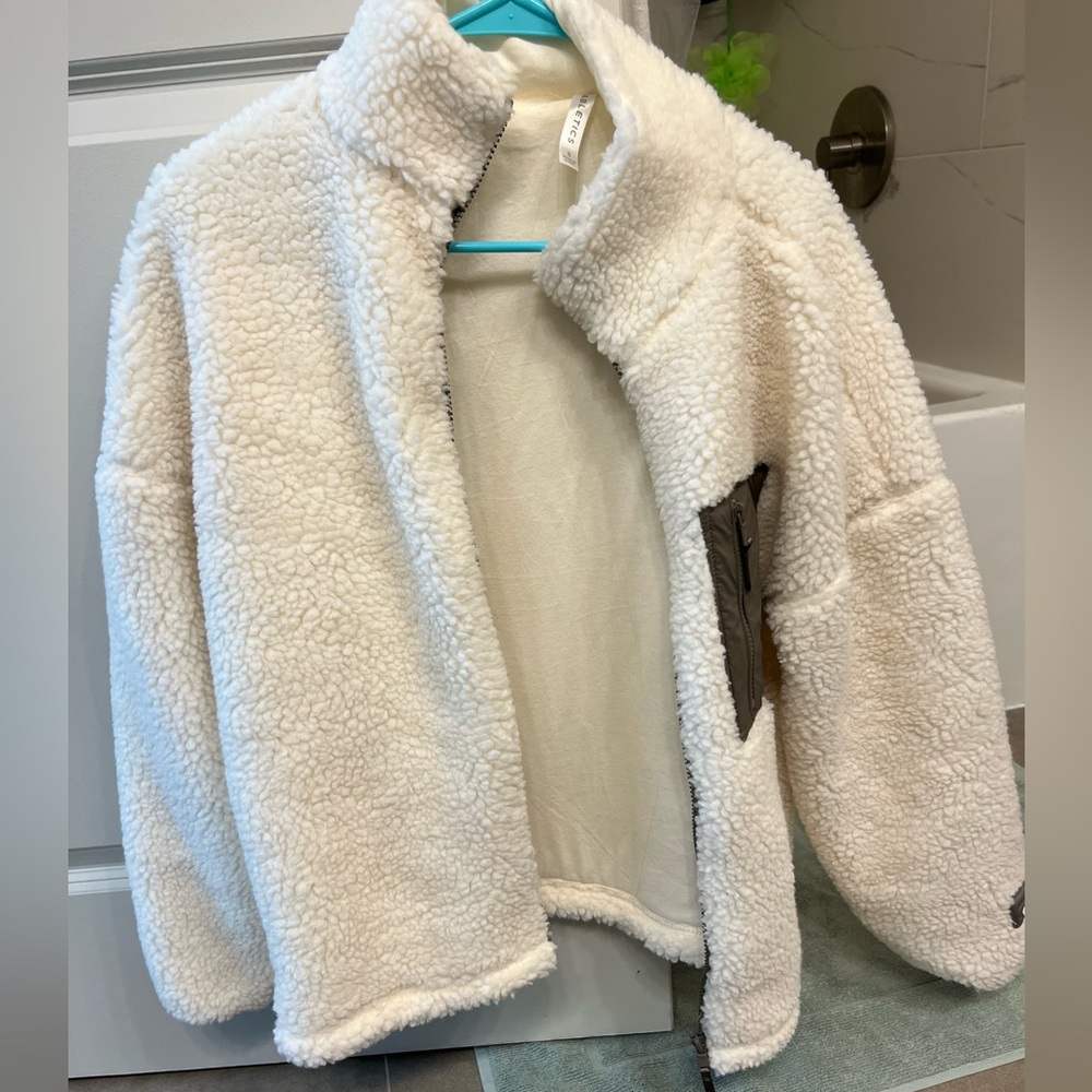 Fabletics Sherpa zip up